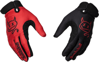 Menace Moto/MTB Gloves 2.0: Red Devil - Numbskull