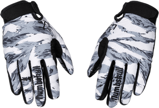 Menace Moto/MTB Gloves 2.0: White Tiger - Numbskull