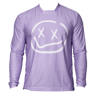 Menace Moto/MTB Jersey 2.0: Lavender - Numbskull