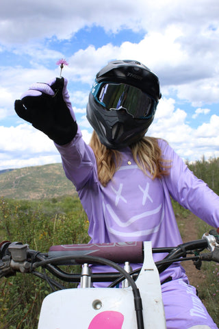 Menace Moto/MTB Jersey 2.0: Lavender - Numbskull