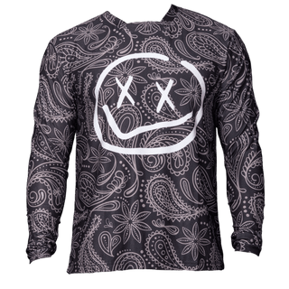 Menace Moto/MTB Jersey 2.0: Paisley - Numbskull