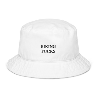 Biking Fucks Embroidered Bucket Hat