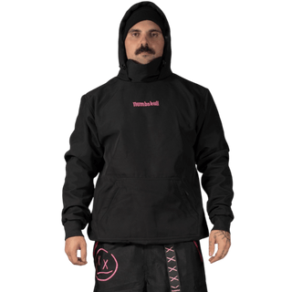 Slacker Snow Jacket: Black/Pink - Numbskull