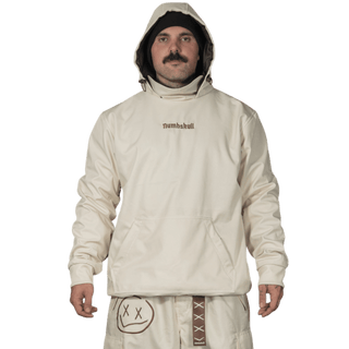 Slacker Snow Jacket: Cream - Numbskull