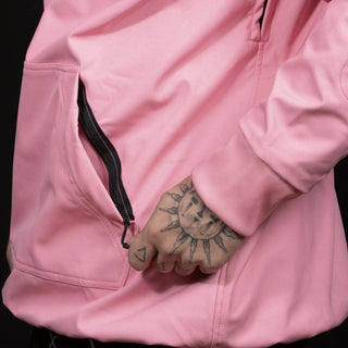 Slacker Snow Jacket: Pink - Numbskull