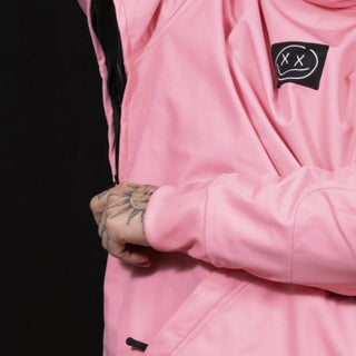 Slacker Snow Jacket: Pink - Numbskull