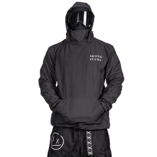 Slacker Snow Jacket: Skiing Fucks - Numbskull