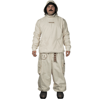 Slacker Snow Pant 3.0: Cream - Numbskull