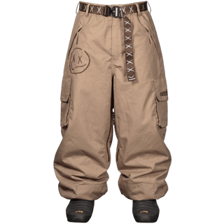 Slacker Snow Pant 3.0: Khaki - Numbskull