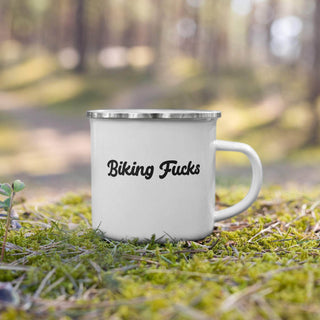 Biking Fucks Dirtbag Mug